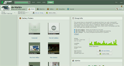 Desktop Screenshot of da-world.deviantart.com