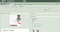 Desktop Screenshot of mayumi-yuu.deviantart.com