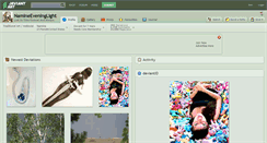 Desktop Screenshot of namineeveninglight.deviantart.com