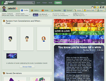Tablet Screenshot of jateshi.deviantart.com