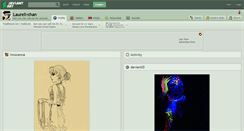 Desktop Screenshot of laurell-chan.deviantart.com