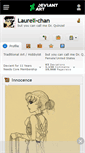 Mobile Screenshot of laurell-chan.deviantart.com