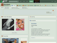 Tablet Screenshot of eis-schrei.deviantart.com