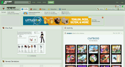 Desktop Screenshot of ogoggogo.deviantart.com