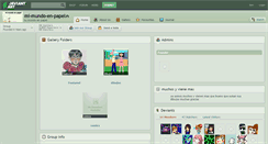 Desktop Screenshot of mi-mundo-en-papel.deviantart.com