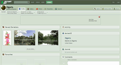 Desktop Screenshot of digarts.deviantart.com