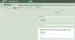 Desktop Screenshot of greenzora.deviantart.com