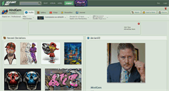 Desktop Screenshot of mindgem.deviantart.com