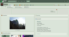 Desktop Screenshot of kasseus.deviantart.com