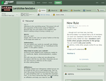 Tablet Screenshot of larsxalisa-fanclub.deviantart.com