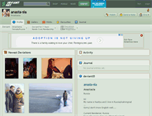 Tablet Screenshot of anasta-sia.deviantart.com