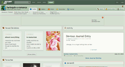 Desktop Screenshot of harlequin-x-romance.deviantart.com