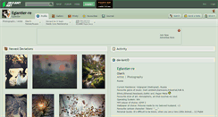 Desktop Screenshot of eglantier-re.deviantart.com