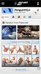Mobile Screenshot of penguinhq.deviantart.com