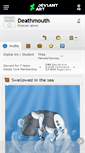 Mobile Screenshot of deathmouth.deviantart.com