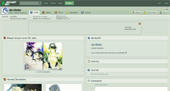 Desktop Screenshot of devilette.deviantart.com