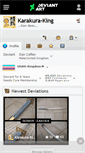 Mobile Screenshot of karakura-king.deviantart.com