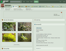 Tablet Screenshot of elemneo.deviantart.com