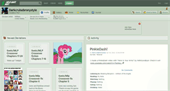 Desktop Screenshot of darkcruisebronystyle.deviantart.com