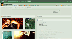 Desktop Screenshot of lunalily-stock.deviantart.com