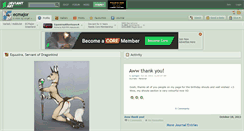 Desktop Screenshot of ecmajor.deviantart.com