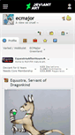 Mobile Screenshot of ecmajor.deviantart.com
