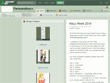 Tablet Screenshot of flamesandkeys.deviantart.com