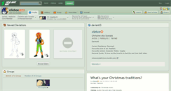 Desktop Screenshot of elleboe.deviantart.com