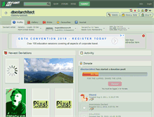 Tablet Screenshot of dbestarchitect.deviantart.com