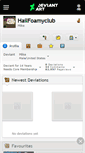 Mobile Screenshot of hailfoamyclub.deviantart.com