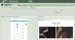 Desktop Screenshot of magneticlab.deviantart.com