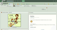 Desktop Screenshot of lazykitsune.deviantart.com