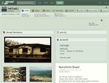 Tablet Screenshot of h4t7usili.deviantart.com