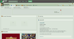 Desktop Screenshot of cowy101.deviantart.com