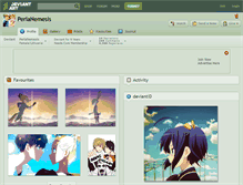 Tablet Screenshot of perlanemesis.deviantart.com