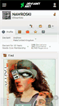 Mobile Screenshot of nawroski.deviantart.com
