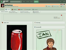 Tablet Screenshot of ianskelskey.deviantart.com