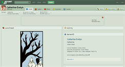 Desktop Screenshot of catherine-evelyn.deviantart.com