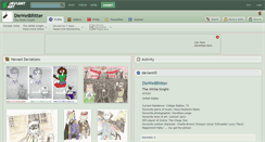 Desktop Screenshot of dieweibritter.deviantart.com