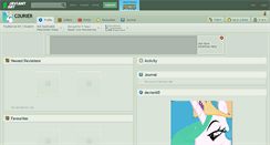 Desktop Screenshot of c0urier.deviantart.com