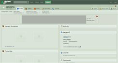 Desktop Screenshot of nimmi13.deviantart.com