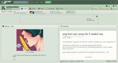 Desktop Screenshot of icestormwolf.deviantart.com