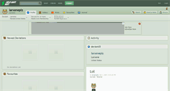 Desktop Screenshot of larxeneplz.deviantart.com
