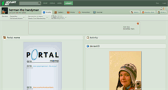 Desktop Screenshot of herman-the-handyman.deviantart.com