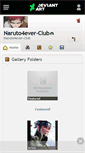 Mobile Screenshot of naruto4ever-club.deviantart.com