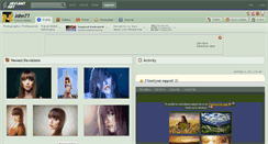 Desktop Screenshot of john77.deviantart.com