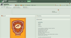 Desktop Screenshot of juniorfco.deviantart.com
