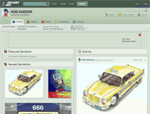 Tablet Screenshot of hud-hudson.deviantart.com