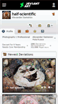 Mobile Screenshot of half-scientific.deviantart.com