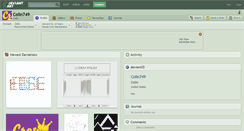 Desktop Screenshot of colin749.deviantart.com